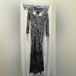 Long glitter dress